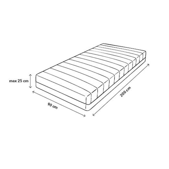 DoubleDry Jersey stretch hoeslaken 100% katoen eenpersoons 90x200 cm 25cm - Image 3