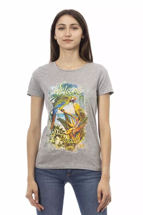 Papegaai Graphic T-shirt Korte Mouwen Casual Top - Image 1