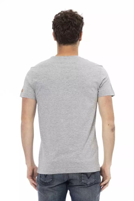 Grijze Graphic T-shirt Casual Stijl - Image 2