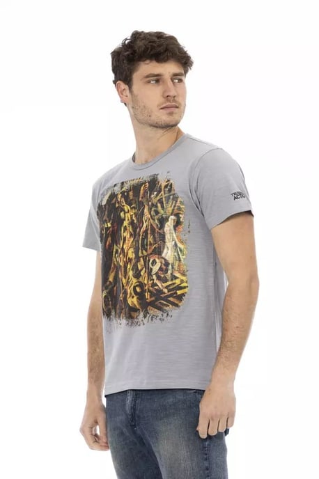 Kunstafdruk T-shirt Casual Stijl - Image 3