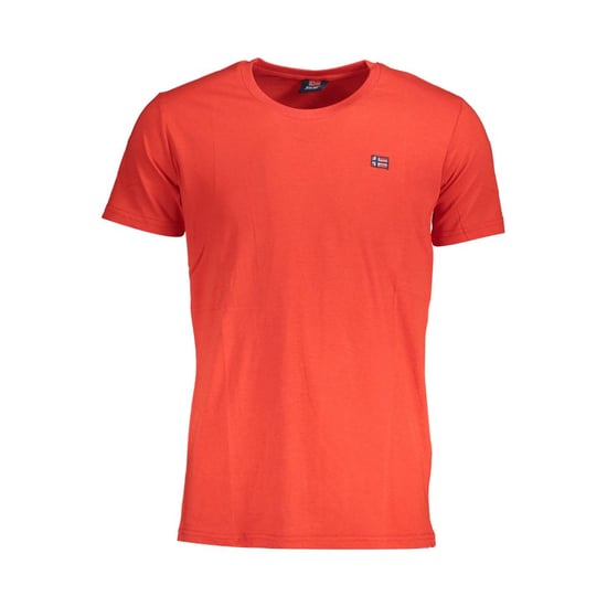 Kortärmad T-shirt med rund hals - Image 1