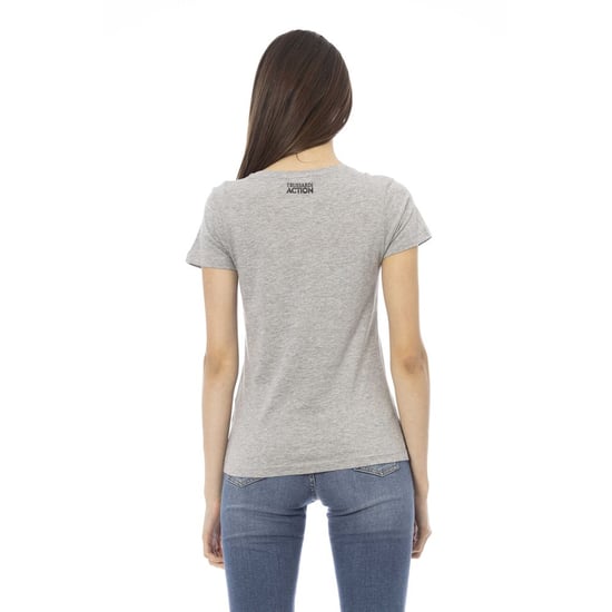 Frida Skull V-hals T-shirt Casual Stijl - Image 2