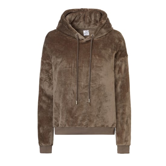 Apollo Dames huispak loungewear fleece incl capuchon donker - Image 2