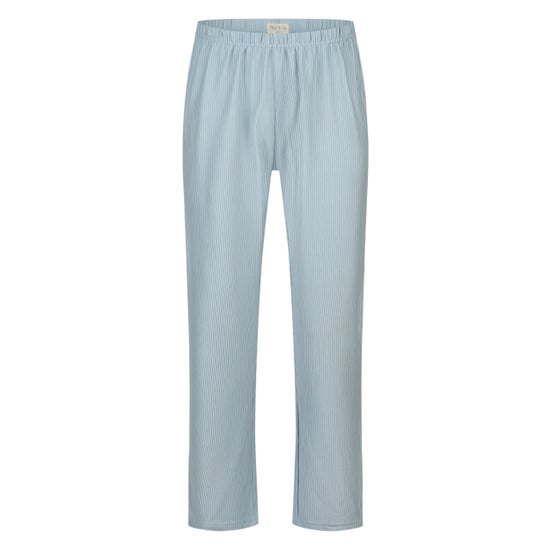 Phil & Co Heren pyjama set interlock donkerblauw/lichtblauw gestreept - Image 3