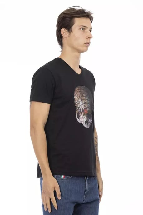 Skull Graphic V-hals T-shirt - Image 3