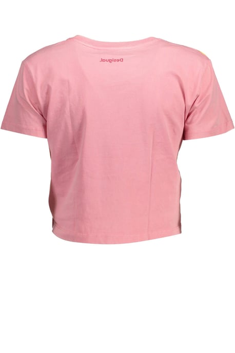 Ansiktstryck Croppat T-shirt Korta Ärmar Avslappnad Topp - Image 2