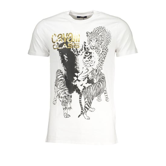 Djurmönstrad T-shirt med kort ärm och rundad halsning - Image 1