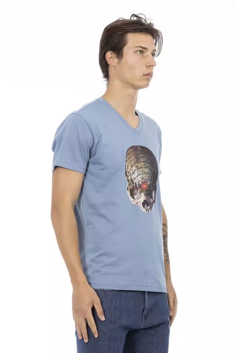 Skull Graphic V-hals T-shirt - Image 3
