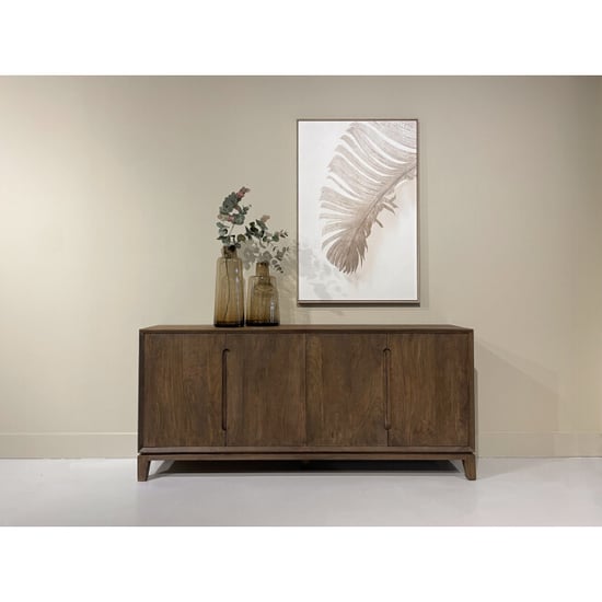 Livingfurn dressoir cortez 190x85x40 cm mangohout - Image 3