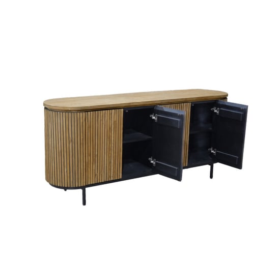 Livingfurn dressoir lausanne teakhout 180cm - Image 4