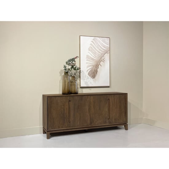 Livingfurn dressoir cortez 190x85x40 cm mangohout - Image 5