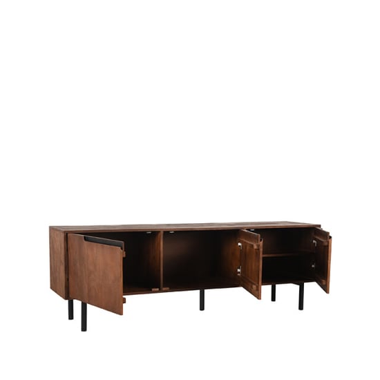 Label51 Tv-meubel rio espresso mangohout 180 cm - Image 1