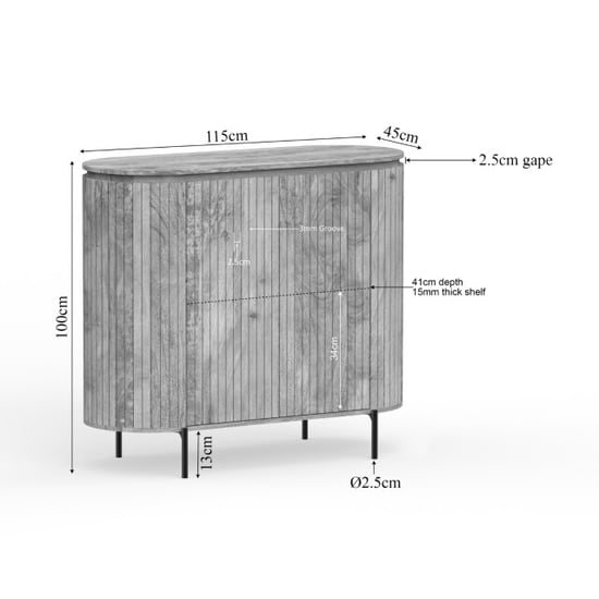 Starfurn kabinet kast solana 115 cm - - Image 5