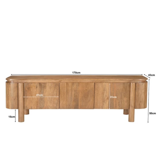Livingfurn tv-meubel salano 170 cm - - Image 4