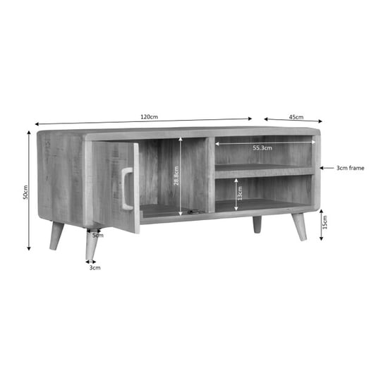 Starfurn dressoir madison brown 210 cm - Image 3