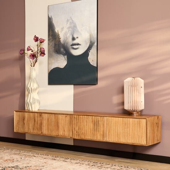 Starfurn zwevend tv meubel madison natural 200 cm - Image 1