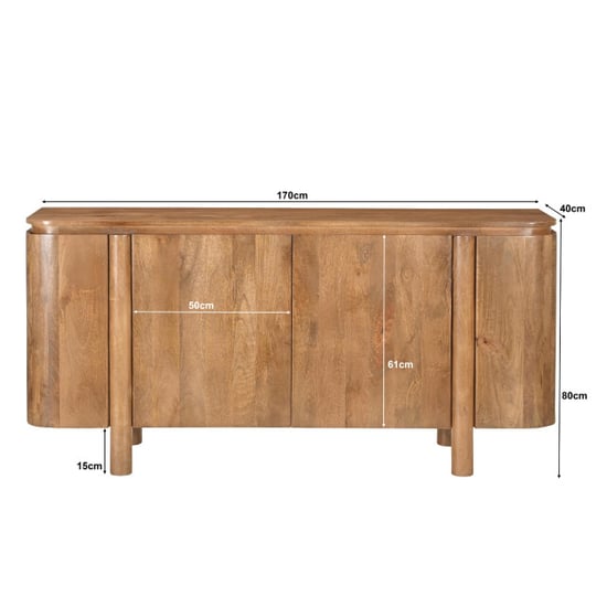 Livingfurn dressoir salano 170 cm - - Image 6