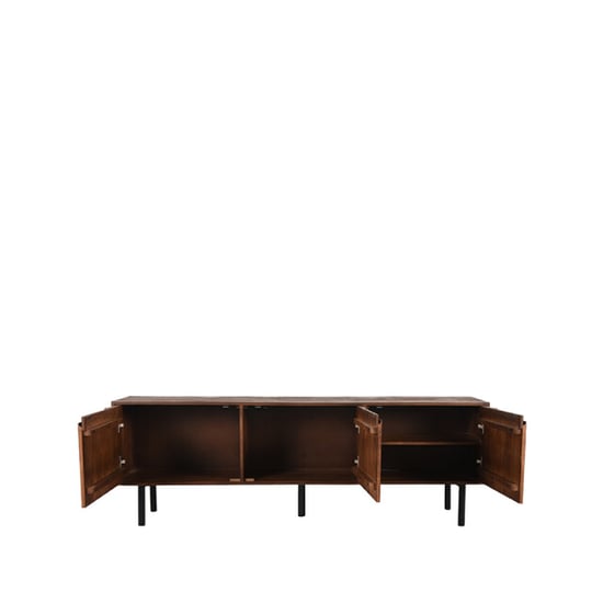 Label51 Tv-meubel rio espresso mangohout 180 cm - Image 5