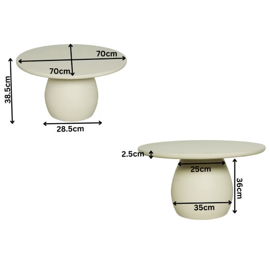 Starfurn salontafel mosi 70 cm - Image 2