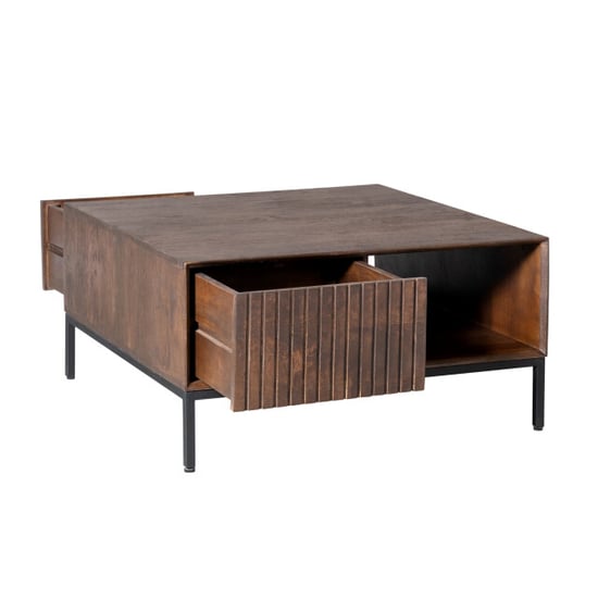 Starfurn salontafel madison brown 80 cm vierkant - Image 3