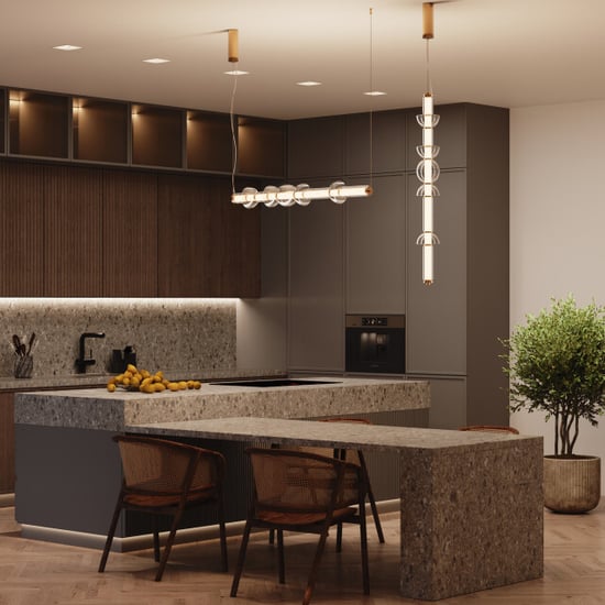 Maytoni hanglamp cosmo messing - Image 6