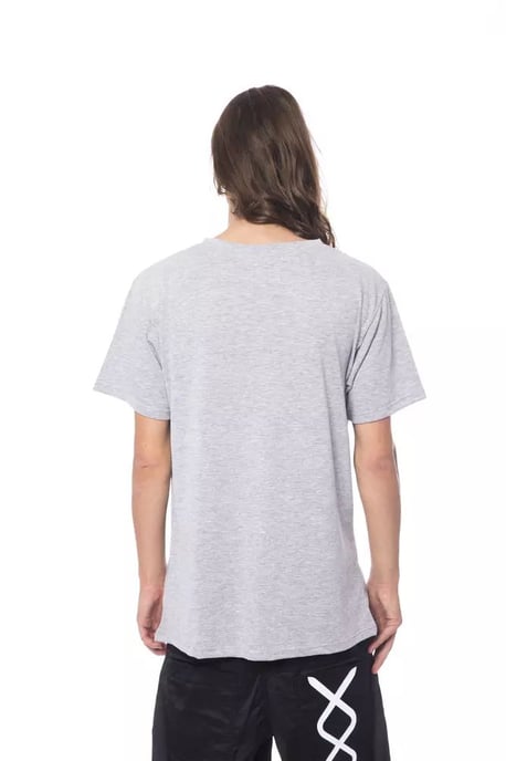 Grå kortärmad grafisk t-shirt - Image 2