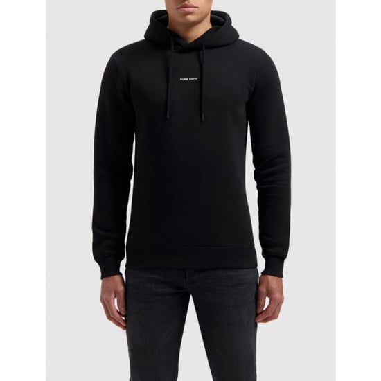 Pure Path 10311 02 black essential logo sweater hoodie p - Image 2