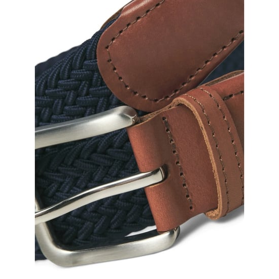 Jack & Jones Heren riem jacspring gevlochten donker - Image 4