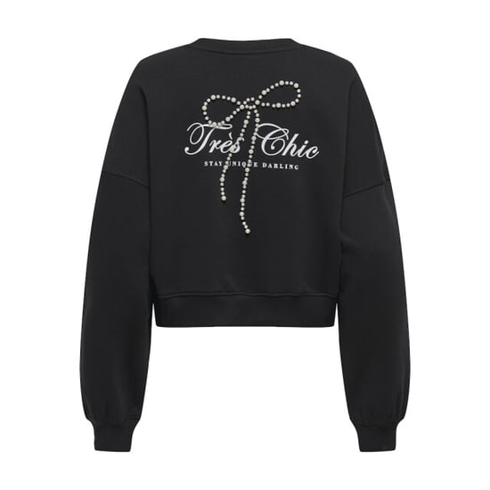 Only Onlkiara ls o-neck pearl swt - - Image 2