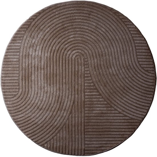 Veer Carpets Vloerkleed ella brown rond ø200 cm - Image 1