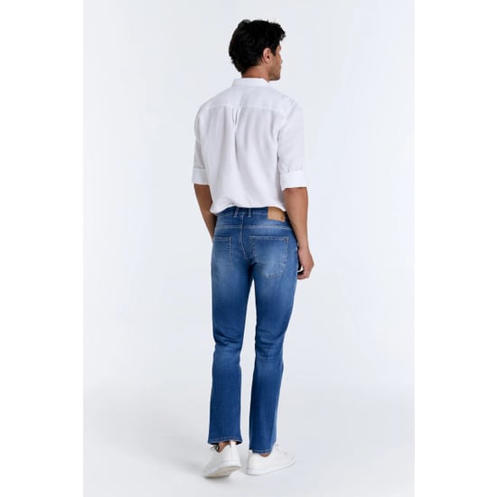 Cup of Joe Lance heren straight-fit jeans medium blue - Image 5