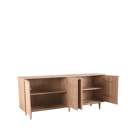 Label51 Dressoir jule naturel eiken 200 cm - Image 3