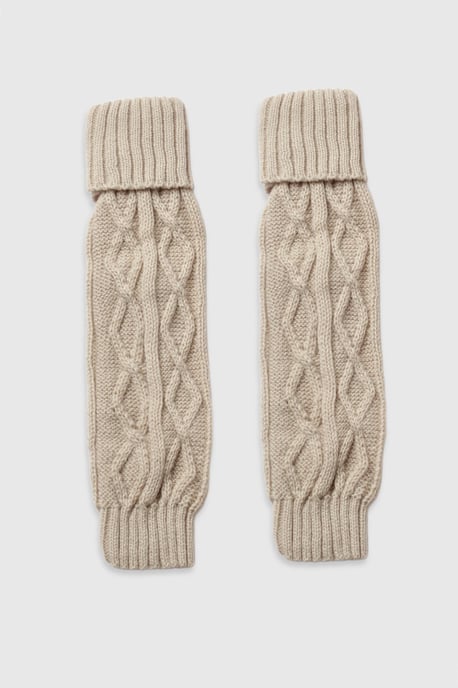 Cable Knit Leg Warmers - Image 2