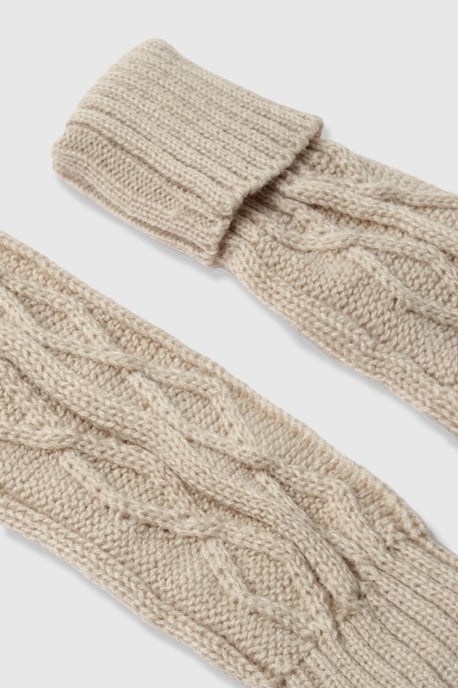 Cable Knit Leg Warmers - Image 3