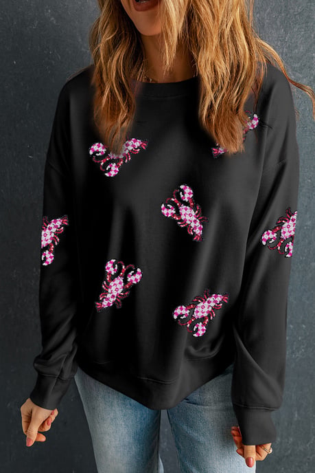 Hummertryck Sweatshirt - Image 4