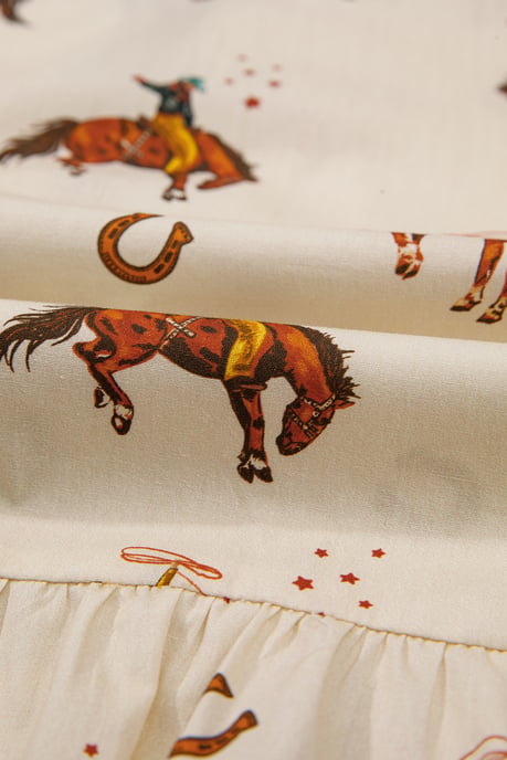 Cowboytryck Slips V-ringad Blus - Image 5