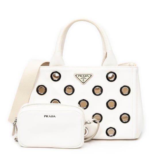 Small Grommet Canapa Tote Schoudertas - Image 1