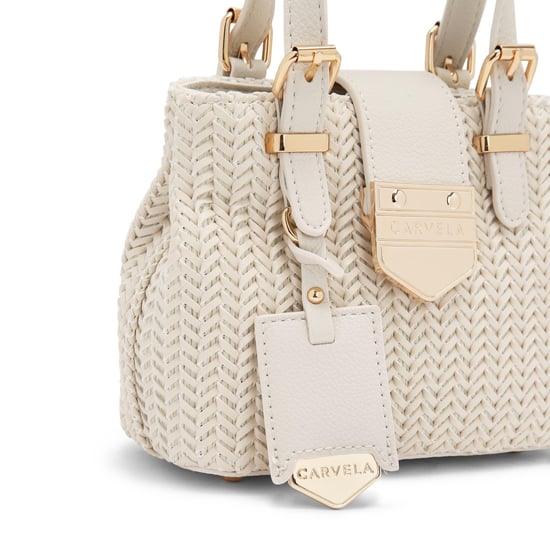 Carvela Maria Micro Weave Bag - Image 4