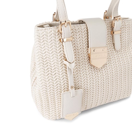 Carvela Maria Mini Weave Bag - Image 4