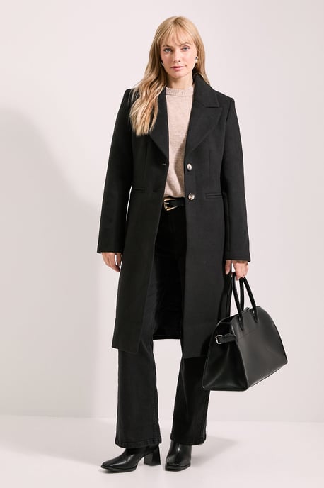 Tux Style Single Breasted Coat - Image 1