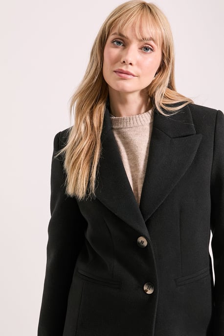 Tux Style Single Breasted Coat - Image 2