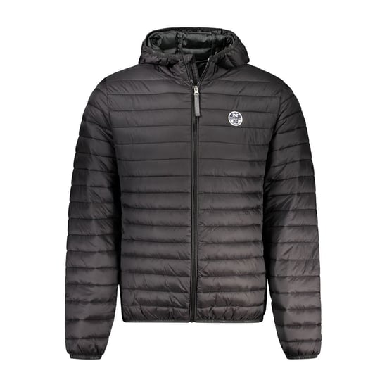 Gequiltede Hooded Jacket Model Zwart - Image 1