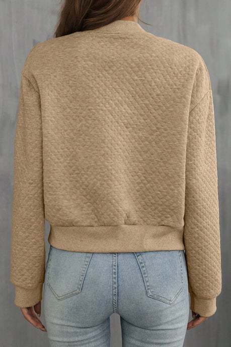 Quilted Zipup Jacket - Image 2