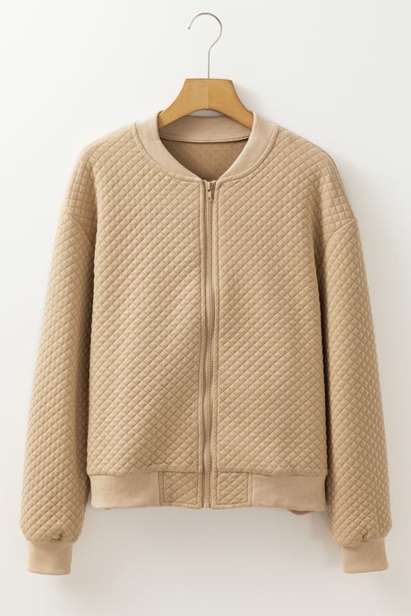 Quilted Zipup Jacket - Image 5