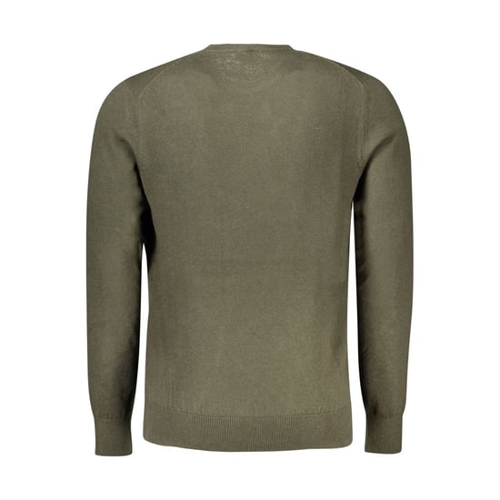 Crew Neck Jumper Olive - Image 2