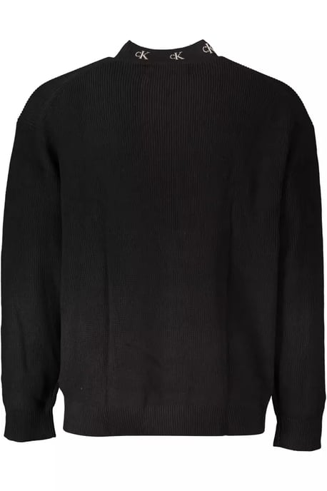Ribbed Knit Crew Neck Sweater - Image 2