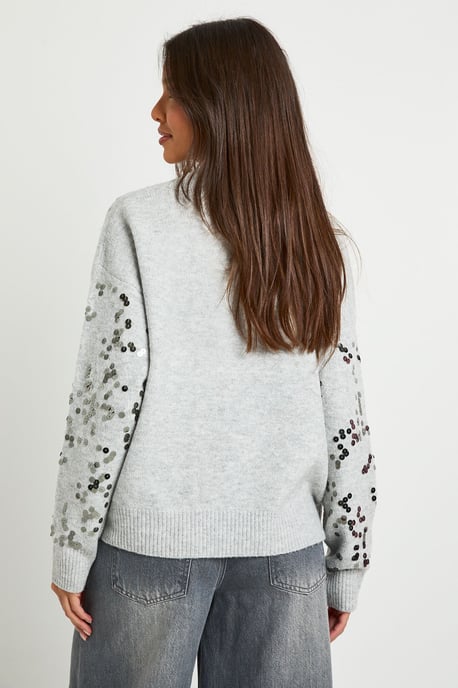 All Over Sequin Jumper - Image 2