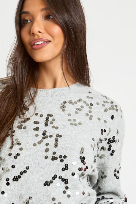 All Over Sequin Jumper - Image 4