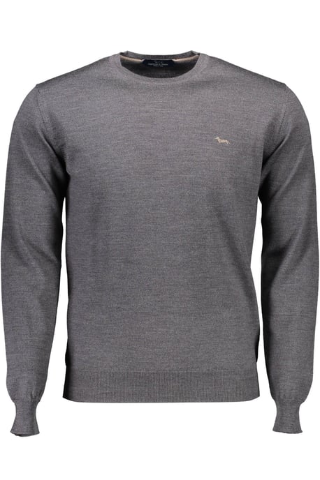 Rundhalsad Jumper Melange Grå - Image 1