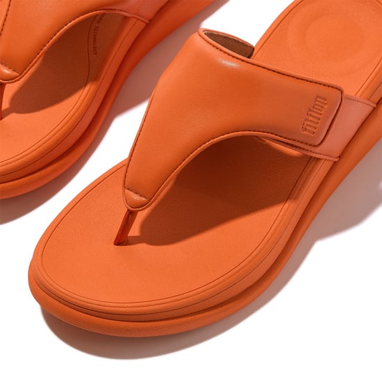 FitFlop F-mode go adjustable flatform toe-post sandals - Image 3